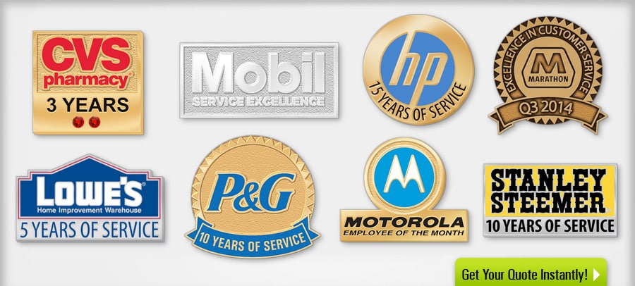 Service Award Pins